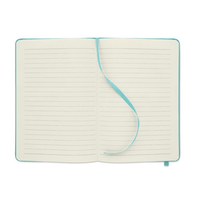MO9966-12Note Rpet DIN A5 Notizbuch 600D RPET_ Tuerkis