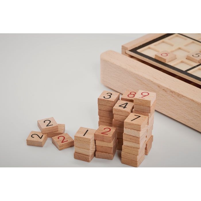 MO6793-40Sudoku Sudoku-Brettspiel Holz_ Holz