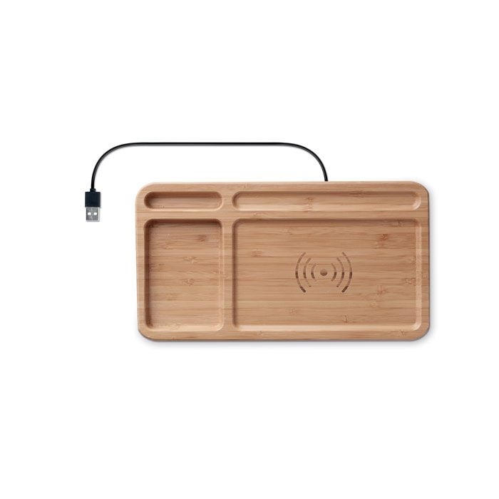 MO9391-40Cleandesk Organizer mit Ladestation_ Holz