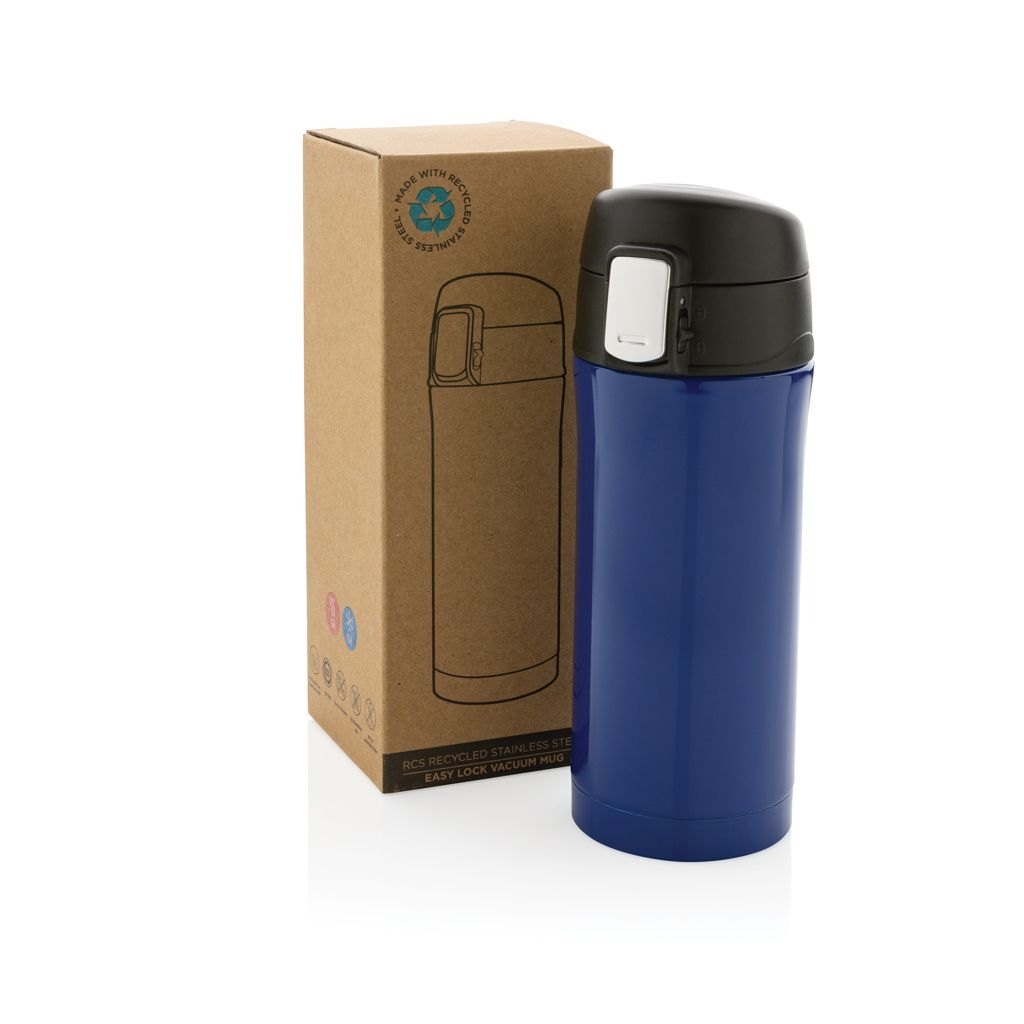 XDP435.06-5Easy-Lock Vakuum-Becher aus RCS recyceltem Stainless-Steel_ blau