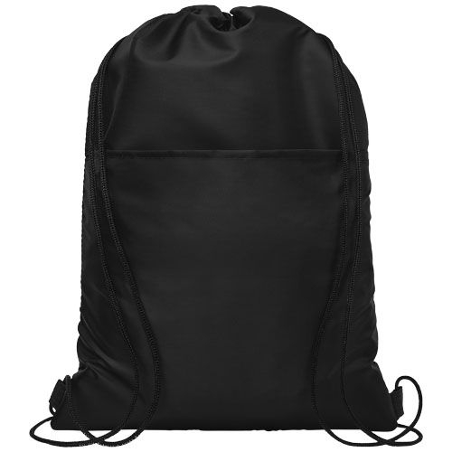 PF120495-1Oriole Kuehltasche mit Kordelzug 5L_ schwarz