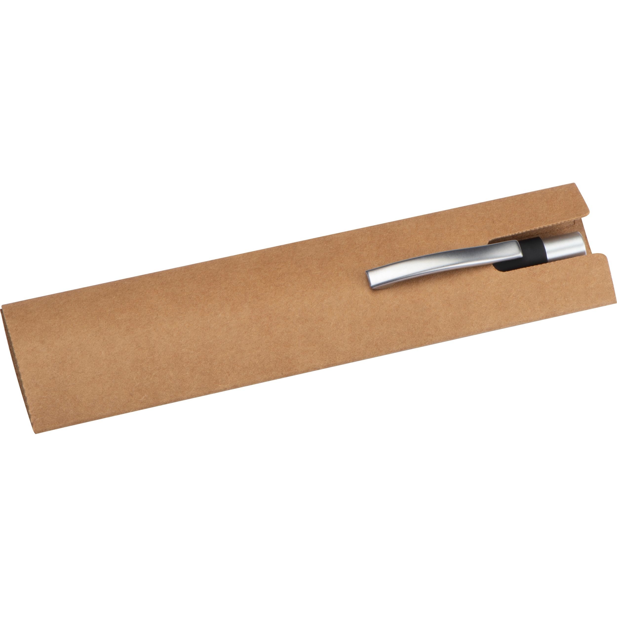 MA12643-03Aluminium Kugelschreiber mit Bambusgriffzone _ schwarz