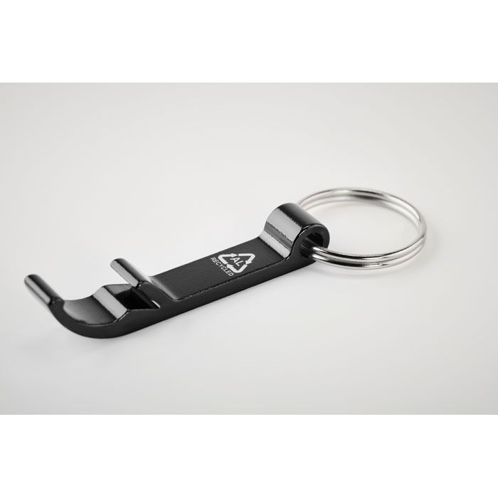 MO6923-03Ovikey Schluesselring mit Kapselheber_ Schwarz