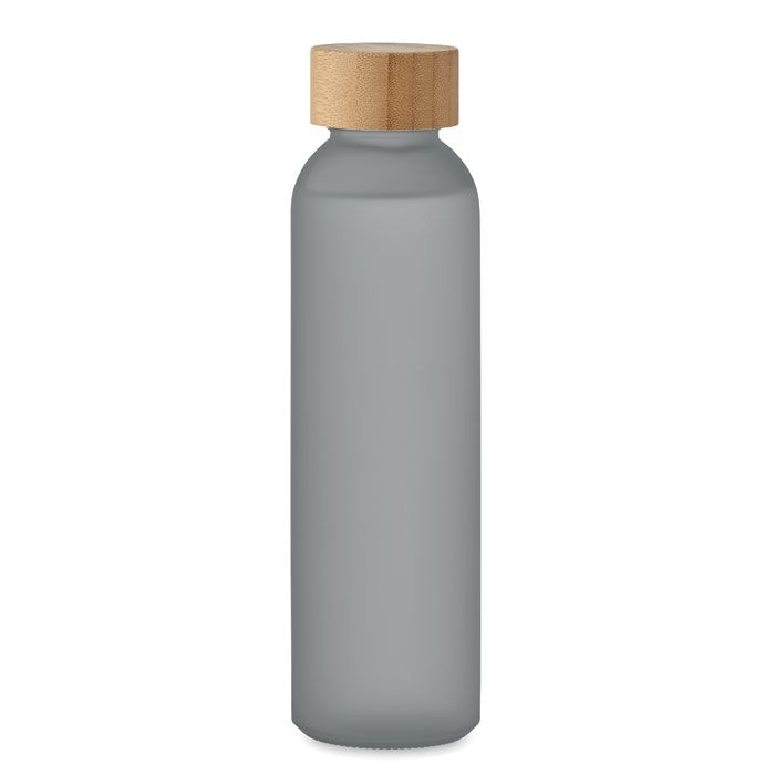 MO2105-27Abe Glasflasche 500 ml_ transparent grau