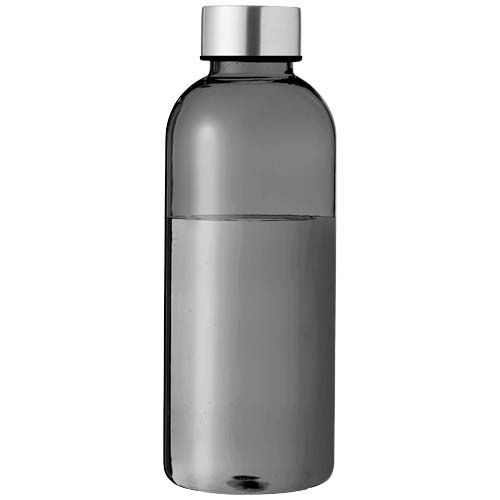PF100289-1Spring 600 ml Trinkflasche_ transparent schwarz