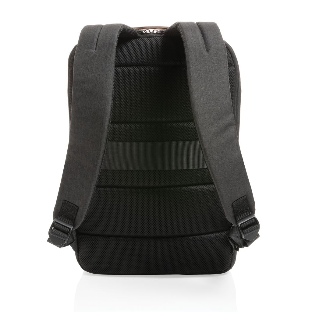 XDP762_91-1Impact AWARE™ 300D Two-Tone Deluxe 15.6_ Laptop-Rucksack_ schwarz