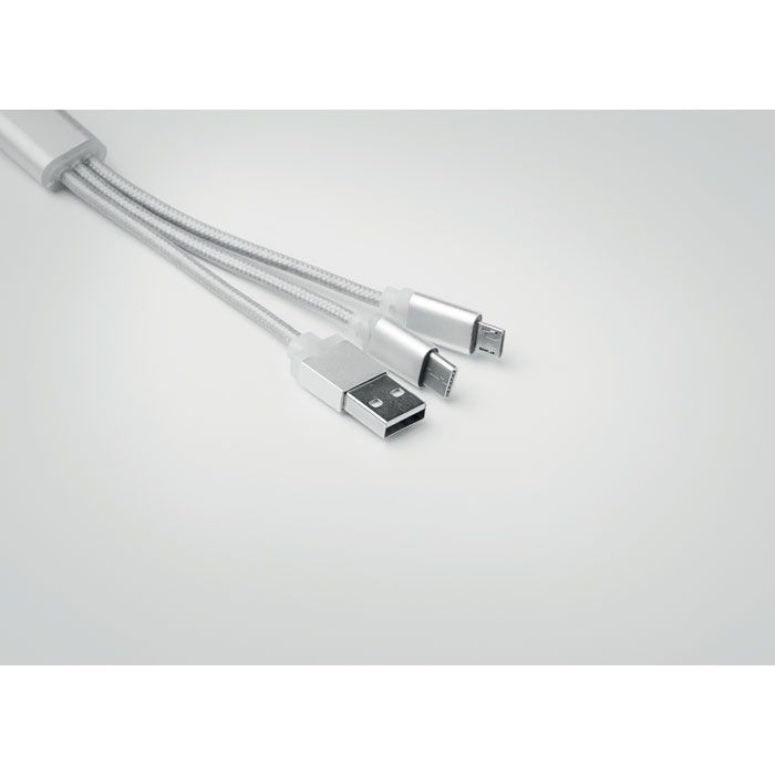 MO9292-14Rizo Schluesselring mit Kabel-Set_ Silber