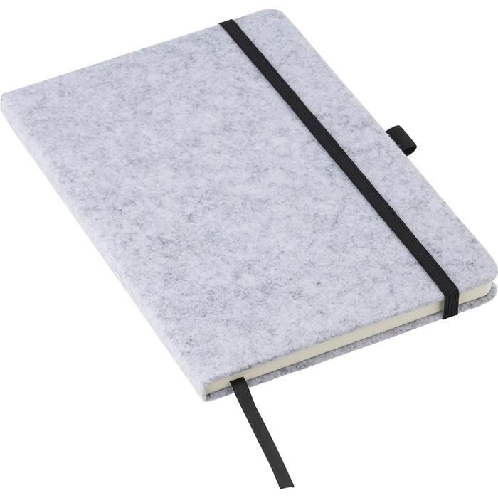 GI970941-491rPET Filz Notizbuch Harper_ dunkelgrau