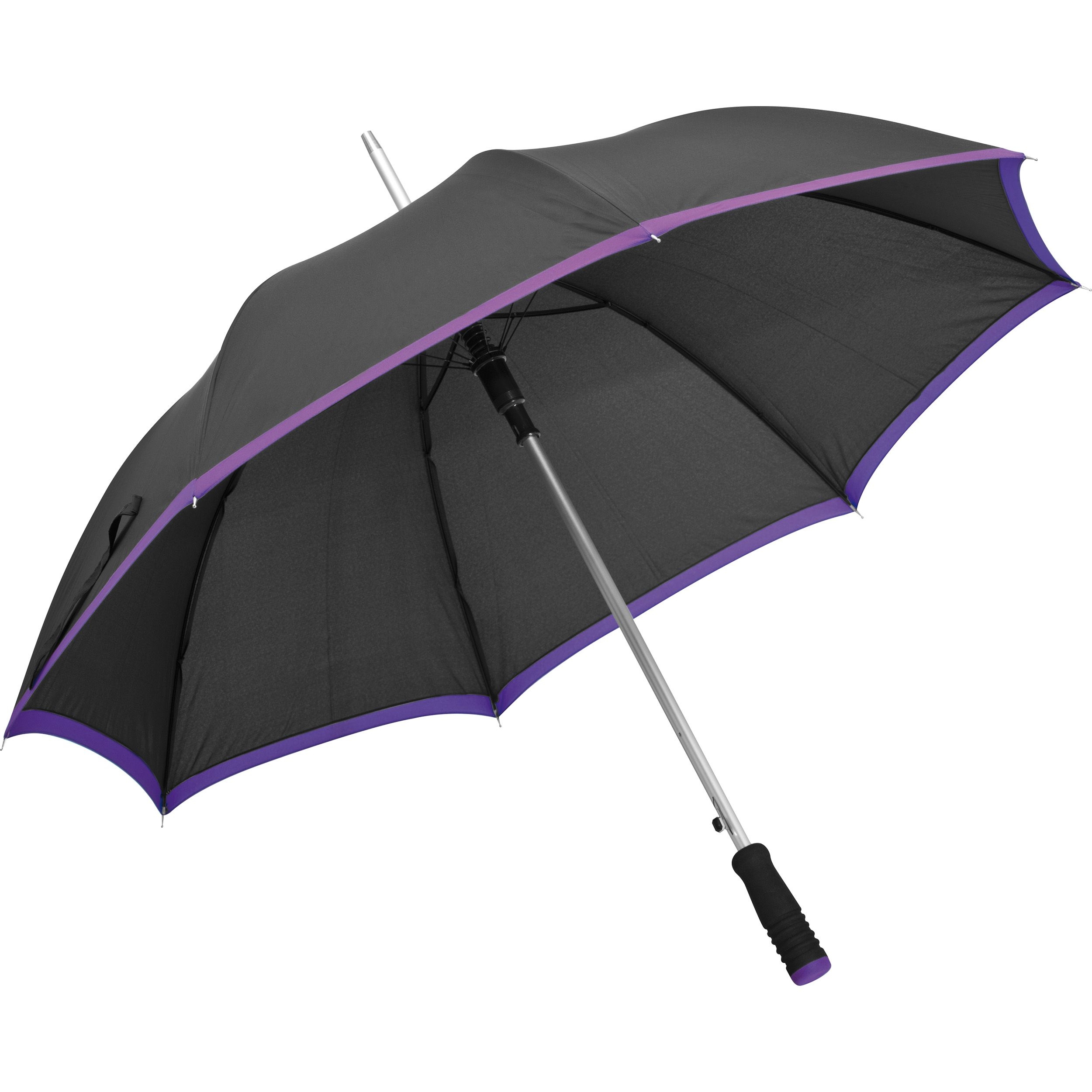 MA43298-12Automatik Regenschirm aus Pongee_ lila