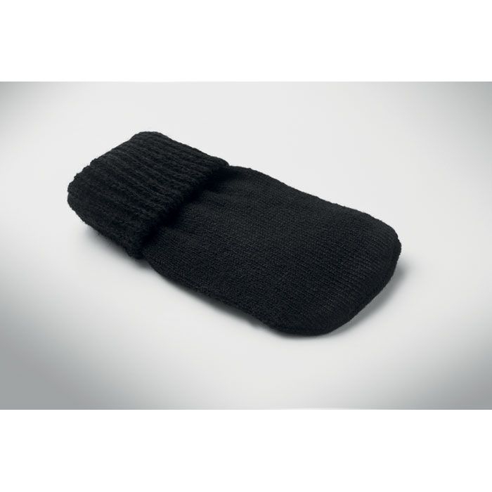 MO2667-03Warmmuff Gel-Waermekissen mit Bezug_ schwarz