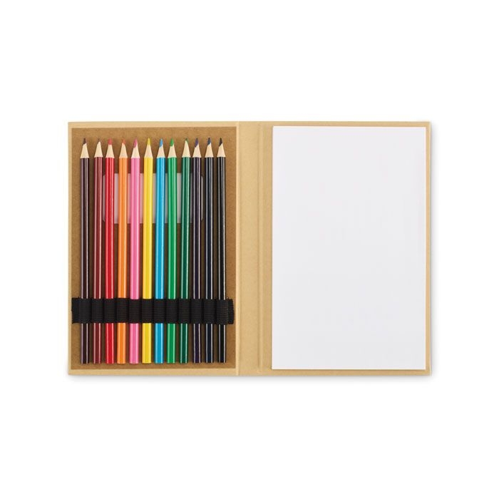 MO2914Funsketch Malset mit 12 Buntstiften