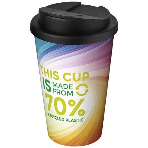 PF210493-10Brite-Americano® Eco 350 ml Isolierbecher mit auslaufsicherem Deckel_ schwarz