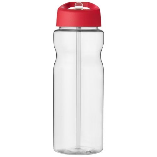 PF210437-11H2O Active® Base Tritan™ 650 ml Sportflasche mit Ausgussdeckel_ transparent klar_rot