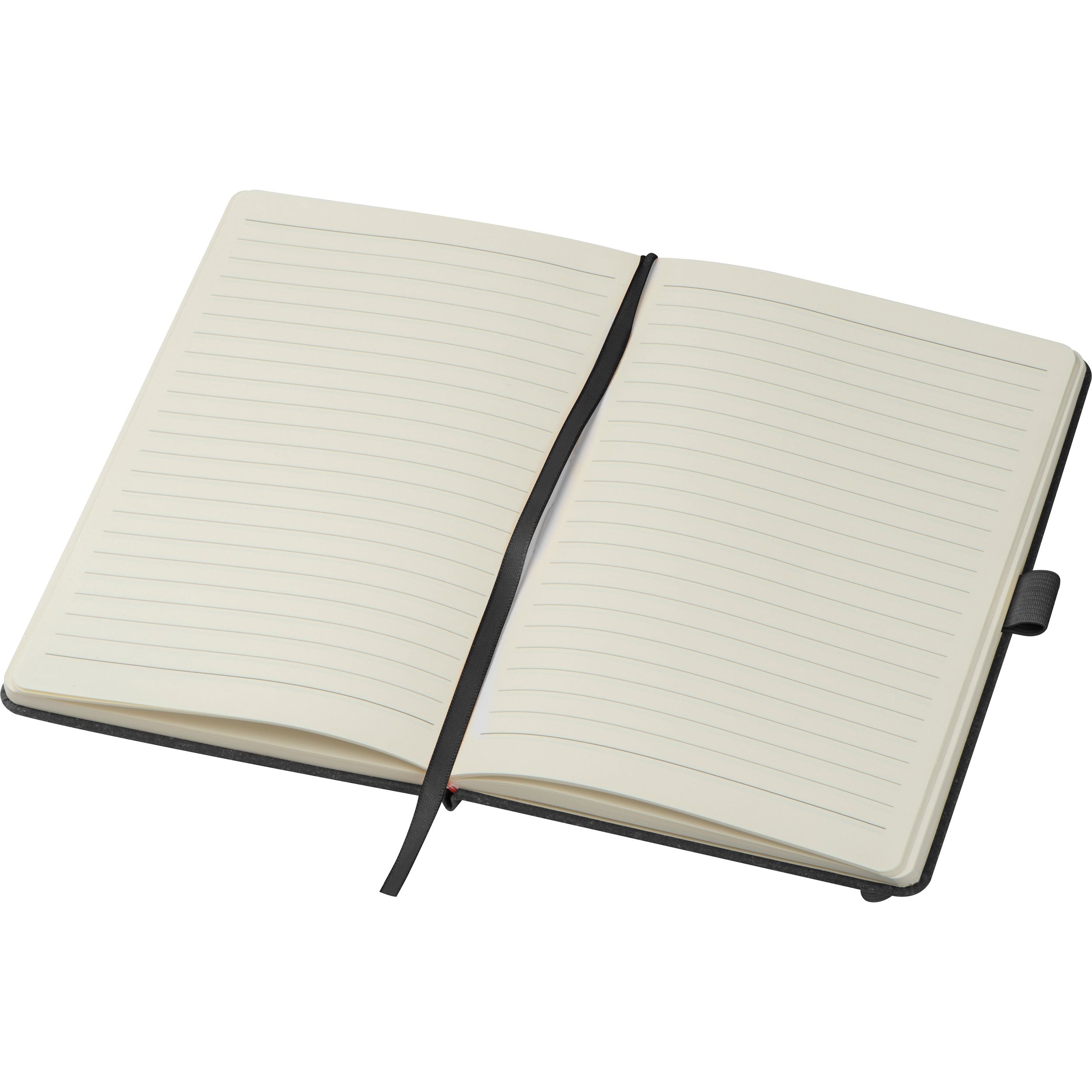 MA22746-03A5 Notizbuch mit recyceltem Ledereinband_ schwarz