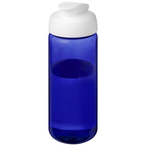 PF210445-10H2O Active® Octave Tritan™ 600-ml-Sportflasche mit Klappdeckel_ blau_weiss PF210445-10H2O Active® Octave Tritan™ 600-ml-Sportflasche mit Klappdeckel_ blau_weiss