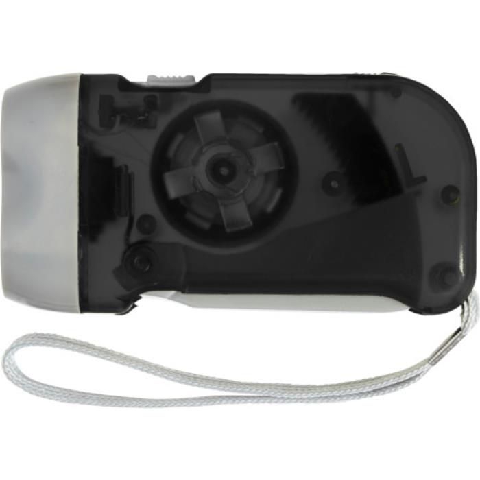 GI4532-01LED-Dynamotaschenlampe aus Kunststoff Tristan_ Schwarz
