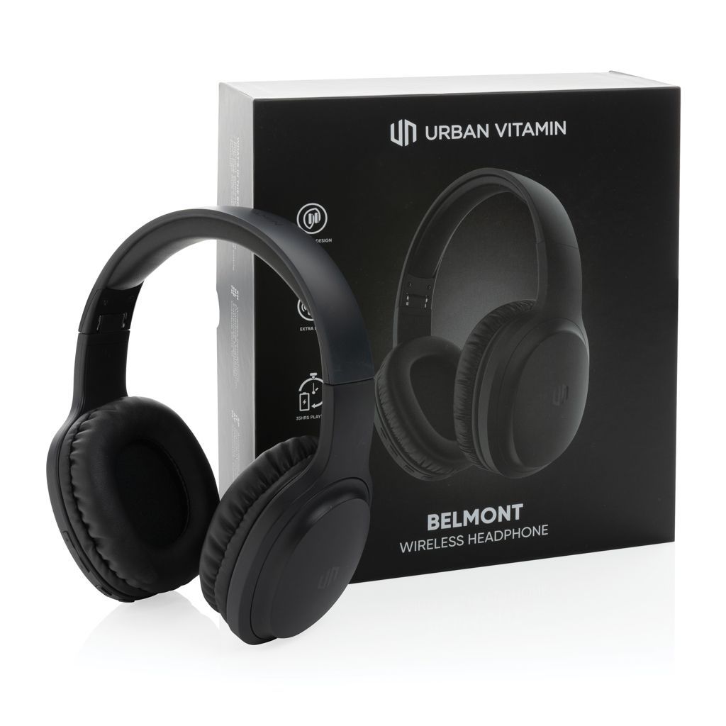 XDP329.76-1Urban Vitamin Belmont Wireless Kopfhoerer_ schwarz