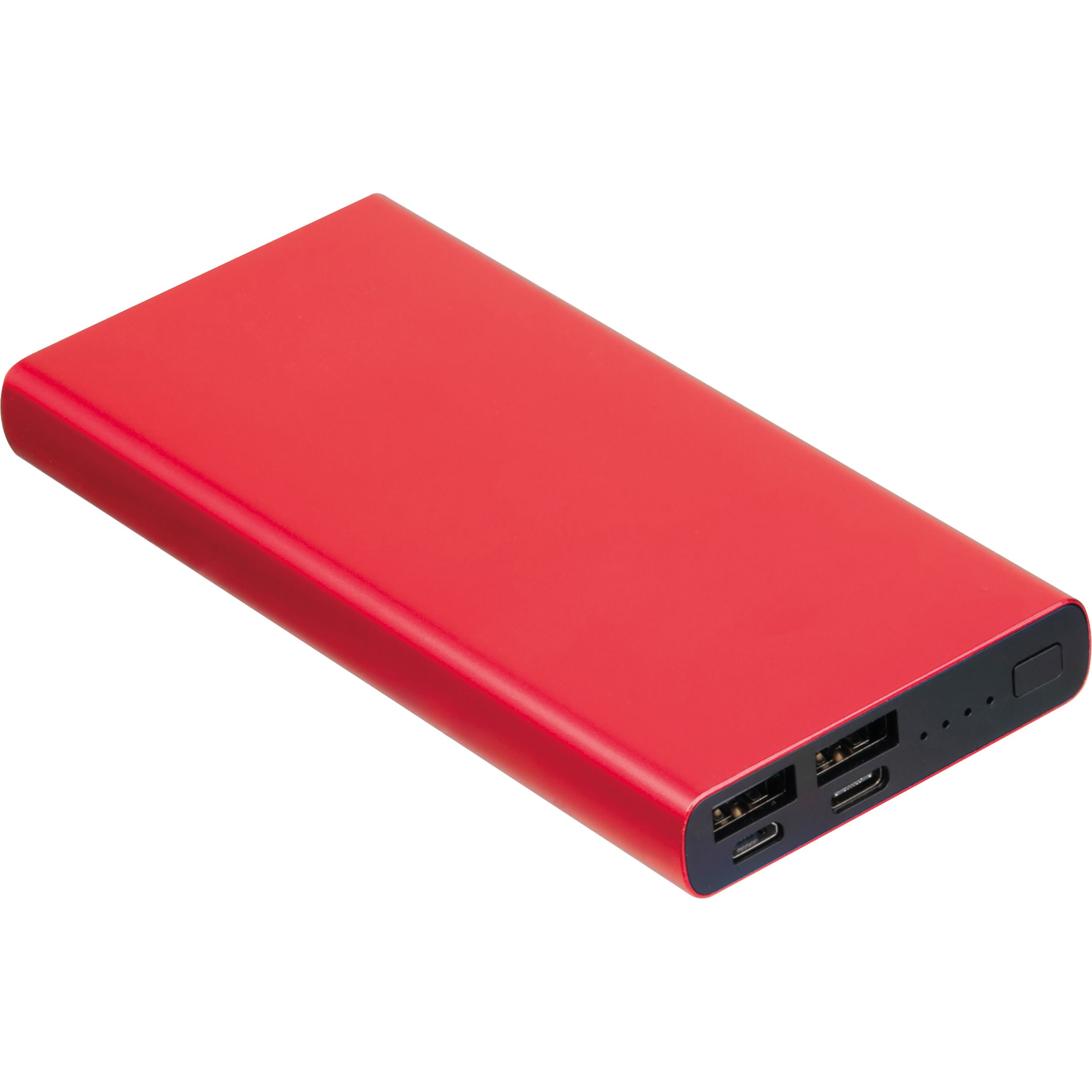 MA34503Powerbank aus recyceltem Aluminium 10.000 mAh GIORGIA