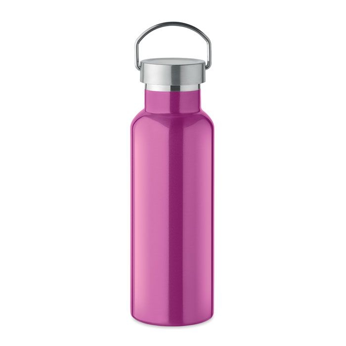 MO2107-38Florence Doppelwandige Flasche 500 ml_ fuchsie