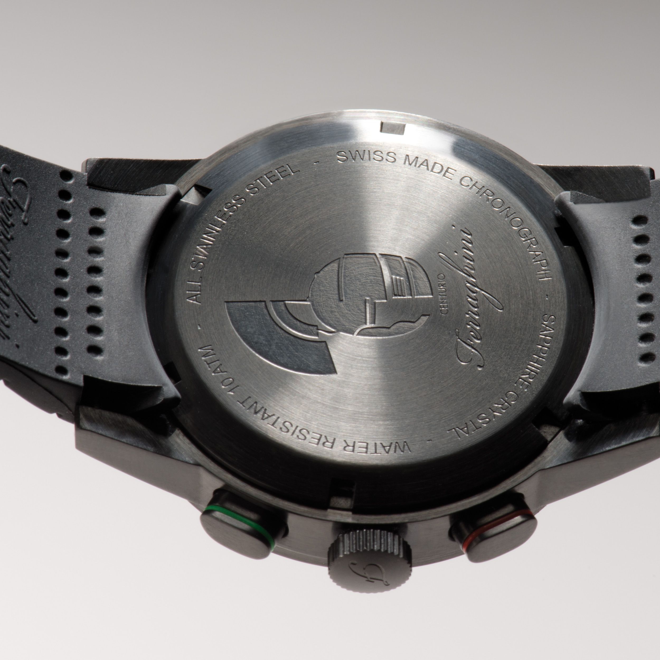 Ferraghini Armbanduhr Centurio, schwarz