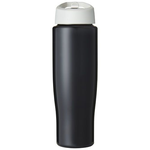 PF210044-9H2O Active® Tempo 700 ml Sportflasche mit Ausgussdeckel_ schwarz_weiss