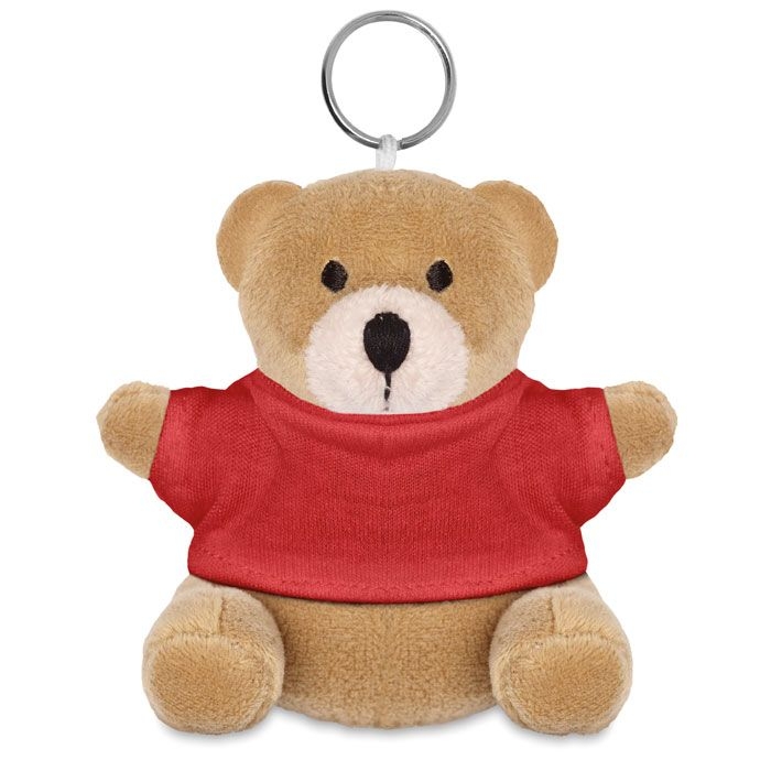 MO8253-05Nil Schluesselanhaenger Teddy_ Rot MO8253-05Nil Schluesselanhaenger Teddy_ Rot