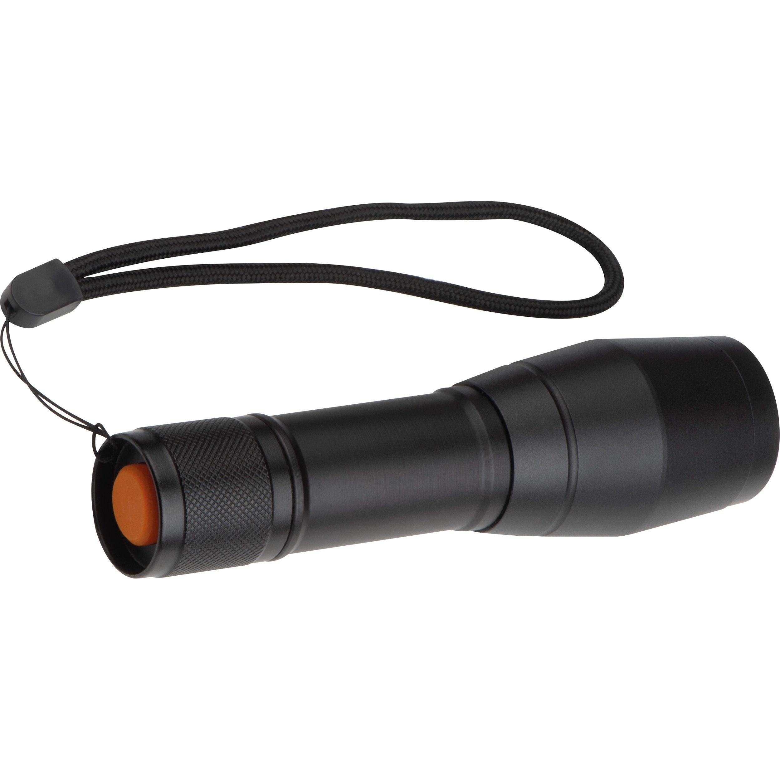 MA81185-03LED Taschenlampe mit 3 verschiedenen Lichtfunktionen_ schwarz