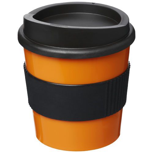 Americano® Primo 250 ml Becher mit Schutzring, orange,schwarz