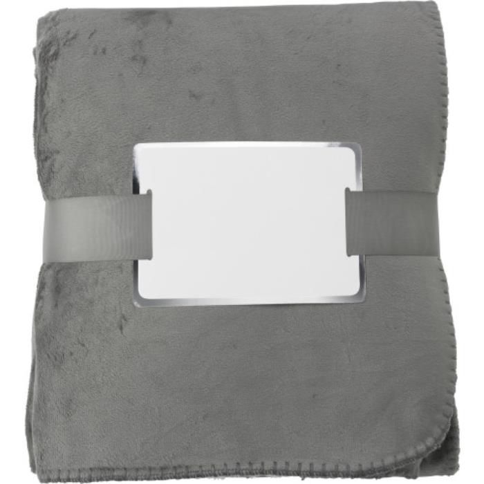 GI4290-03Kuscheldecke aus Polyester Margot_ Grau