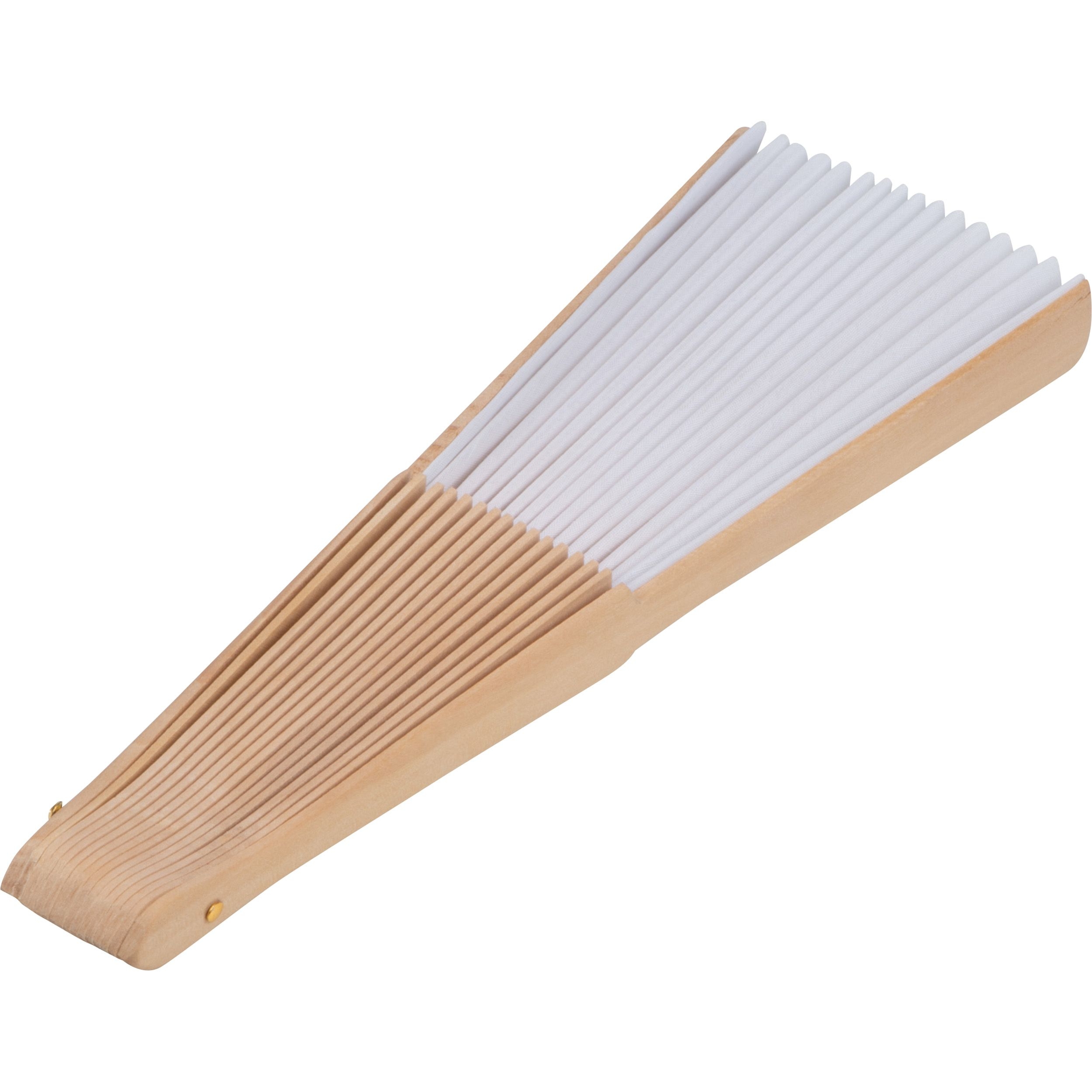 MA71522-06Werbeartikel Faecher _ weiss