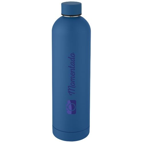 PF100685-1Spring 1 l Kupfer-Vakuum Isolierflasche_ Tech blue