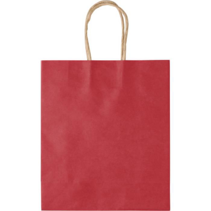 GI739419-08Geschenktuete aus Papier Mariano_ Rot