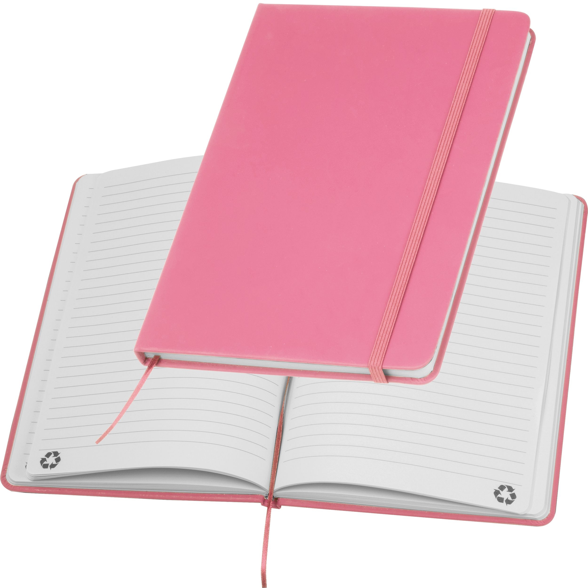 MA25261-11A5 Notizbuch aus Recyclingpapier _ pink MA25261-11A5 Notizbuch aus Recyclingpapier _ pink