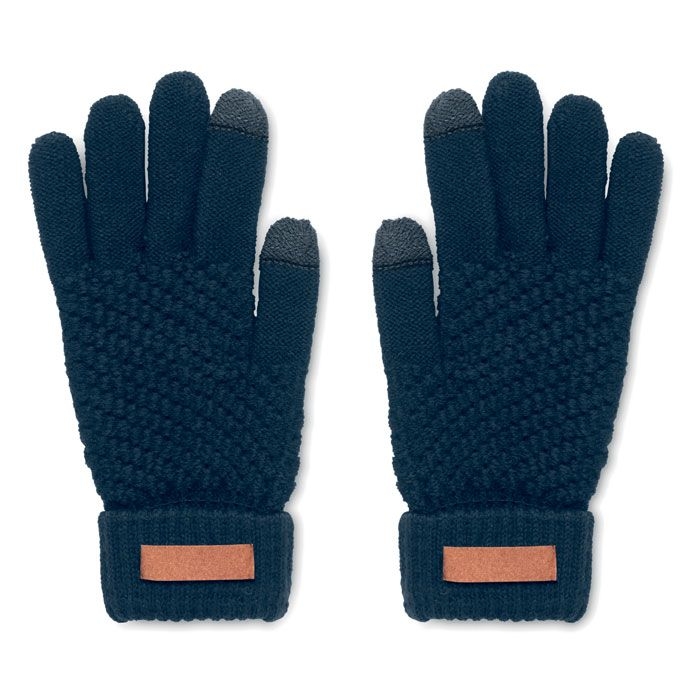 MO6667-85Takai Touchscreen Handschuhe RPET_ Marineblau MO6667-85Takai Touchscreen Handschuhe RPET_ Marineblau