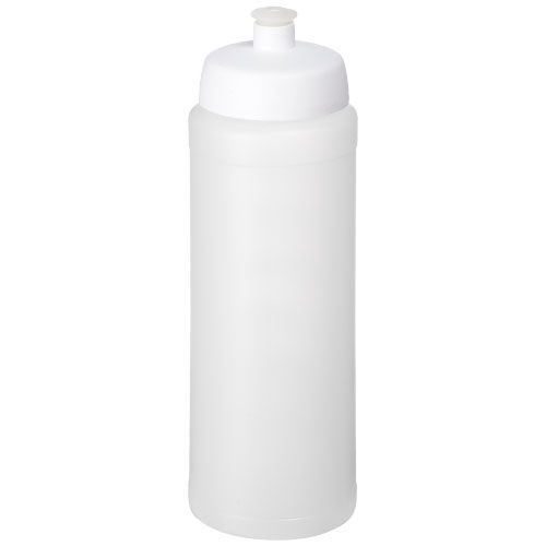 PF210689-17Baseline® Plus grip 750 ml Sportflasche mit Sportdeckel_ transparent_weiss PF210689-17Baseline® Plus grip 750 ml Sportflasche mit Sportdeckel_ transparent_weiss