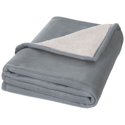 PF112809Springwood Decke aus weichem Fleece und Sherpa-Plaid