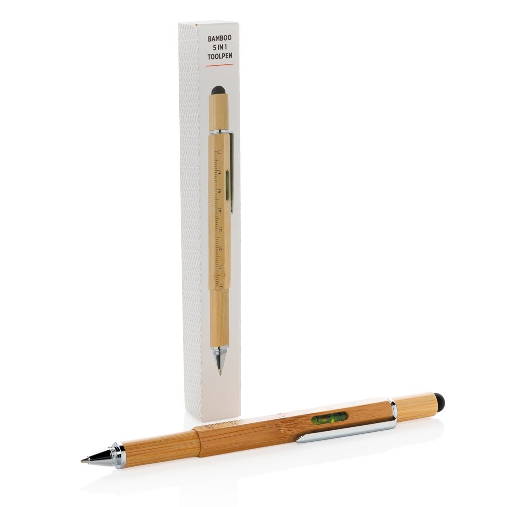 XDP221.54-95-in-1 Bambus Tool-Stift_ braun