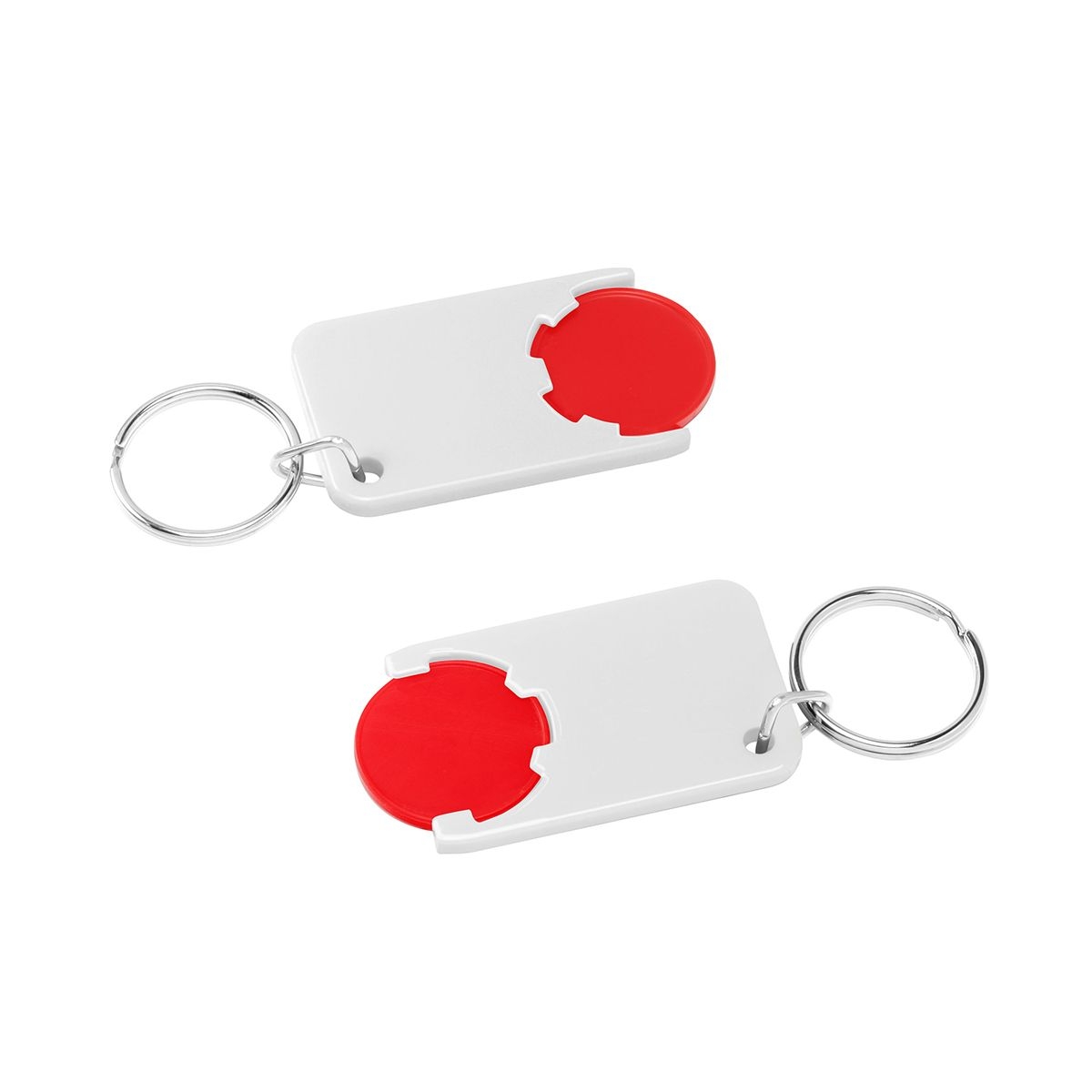 HE7454R-1-0Chiphalter mit 1€-Chip _Beta_ rot_ weiss HE7454R-1-0Chiphalter mit 1€-Chip _Beta_ rot_ weiss