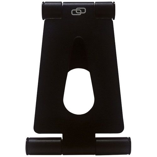 PF124193-1Klappbarer Smartphone Staender aus Aluminium_ schwarz