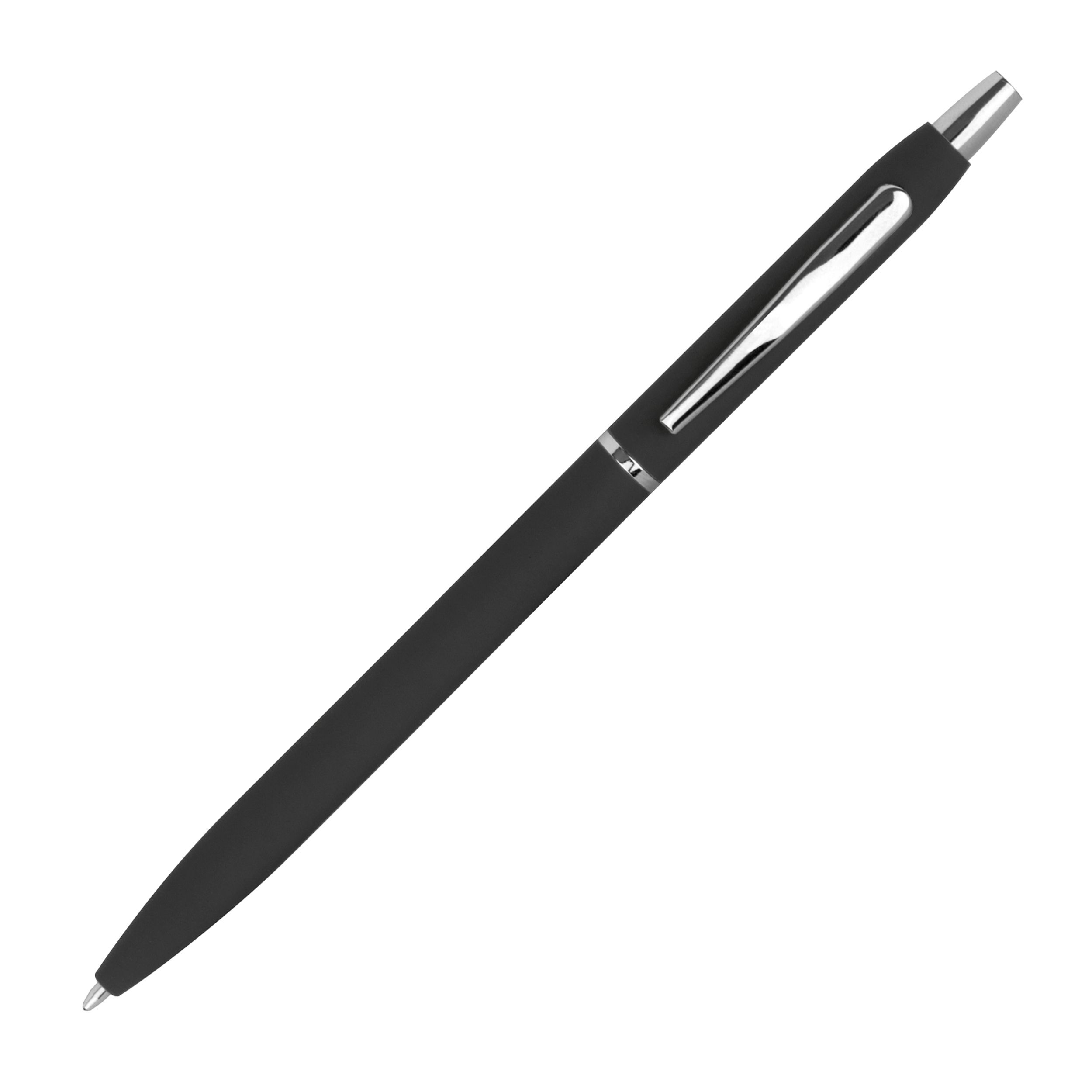 MA11747-03Kugelschreiber mit schwarzer Mine _ schwarz