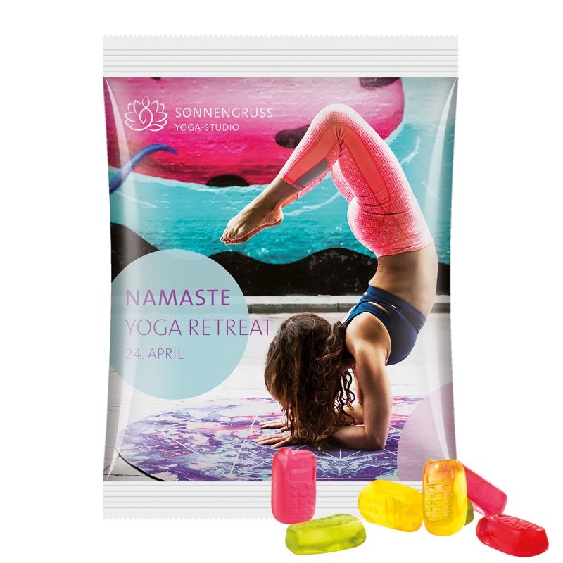JG10064-5Maxituete 50 g Trolli Fruchtgummi Standardformen_ Handy_ weisse Folie