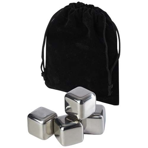 PF113384-1Froz Eiswuerfel Set aus Edelstahl_ schwarz_silber