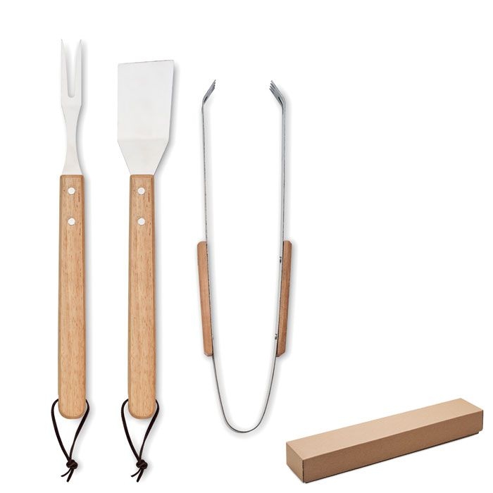 MO2546-40Smokey BBQ-Set Eiche_ holz
