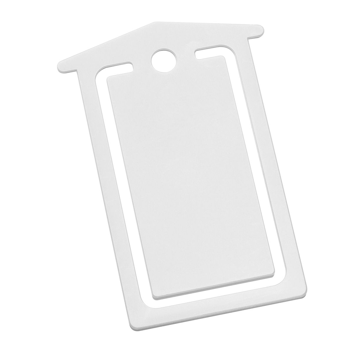 HE7440-0Zettelklammer _Postbriefkasten_ weiss