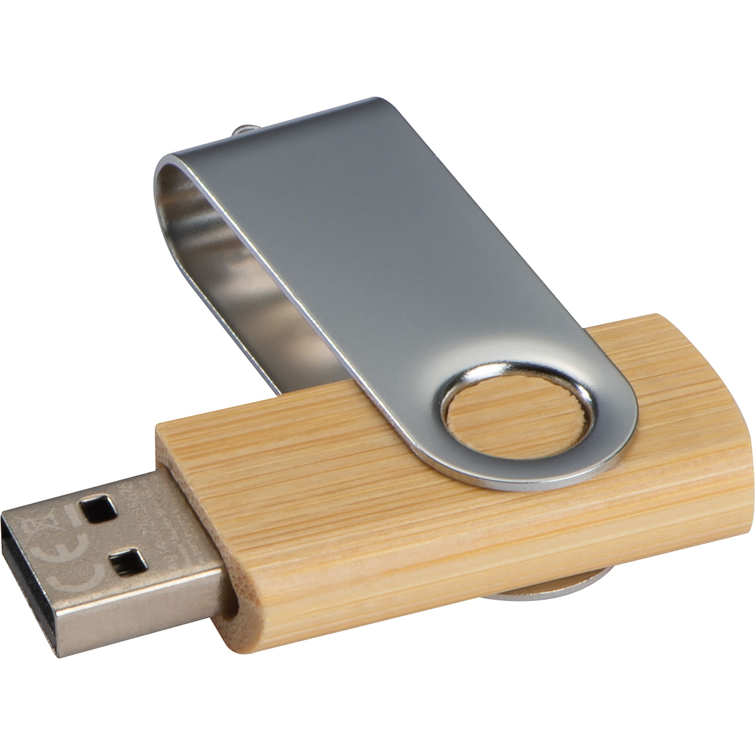 MA20877-01USB Stick aus Bambus 4GB_ braun