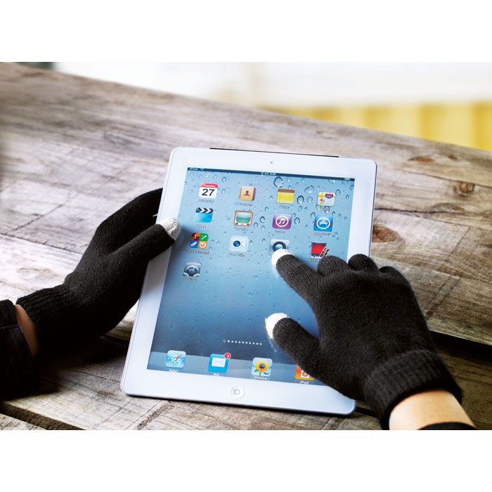 Tacto Touchscreen-Handschuhe, schwarz