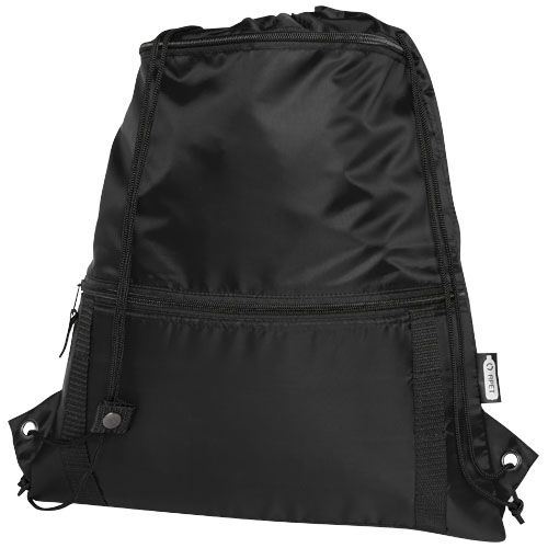 PF120647-5Adventure recycelte isolierter Sportbeutel 9L_ schwarz PF120647-5Adventure recycelte isolierter Sportbeutel 9L_ schwarz