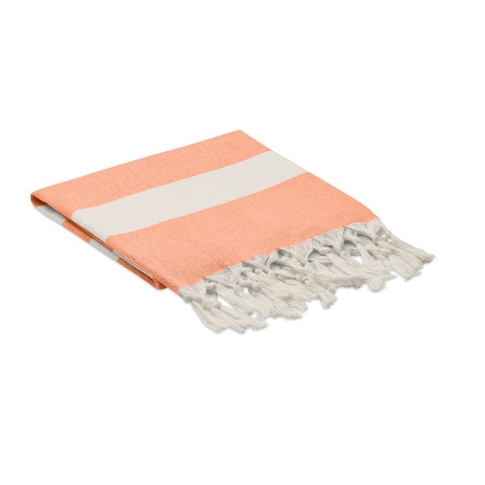 MO6554-10Agoura Hamman handdoek 140 gr_m²_ orange