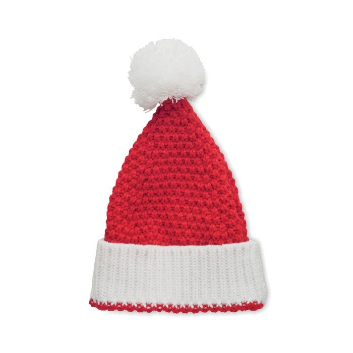 CX1534-05Auriga Weihnachtliche Strickmuetze_ rot