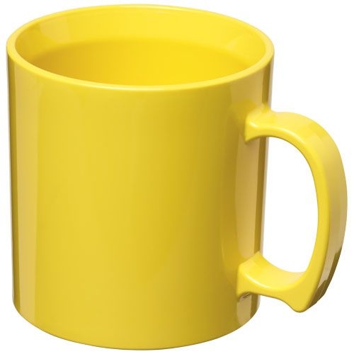 PF210014-6Standard 300 ml Kunststoffbecher_ gelb